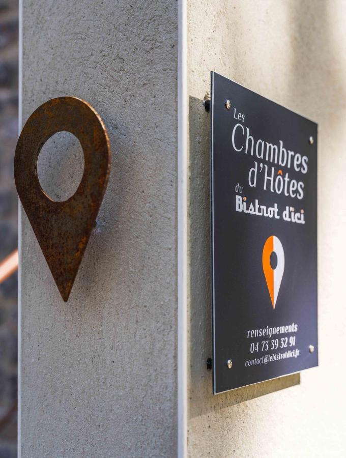 Chambres D'Hotes Du Bistrot D'Ici Saint-Saturnin  Екстер'єр фото